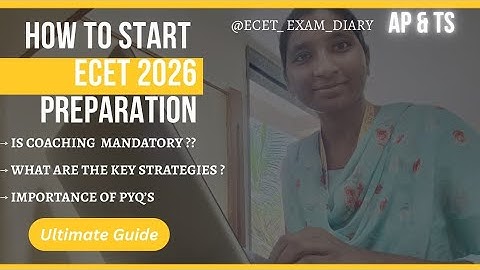  ECET 2026:Complete Beginner’s Guide 📈 | Preparation Tips📌,Exam Pattern & Strategies📚📈🔥#ECET2026  