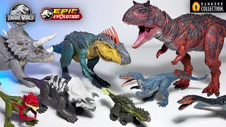 NEW Jurassic World Dinosaurs! Carnotaurus, Neovenator, Plesiosaurus, Poposaurus, Avaceratops