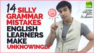 15 Most Common English Grammar Mistakes Learners Make  Fix Your English Errors Now!  Hridhaan