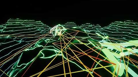 Generative Art with Swarm Landscapes - Experiment 7