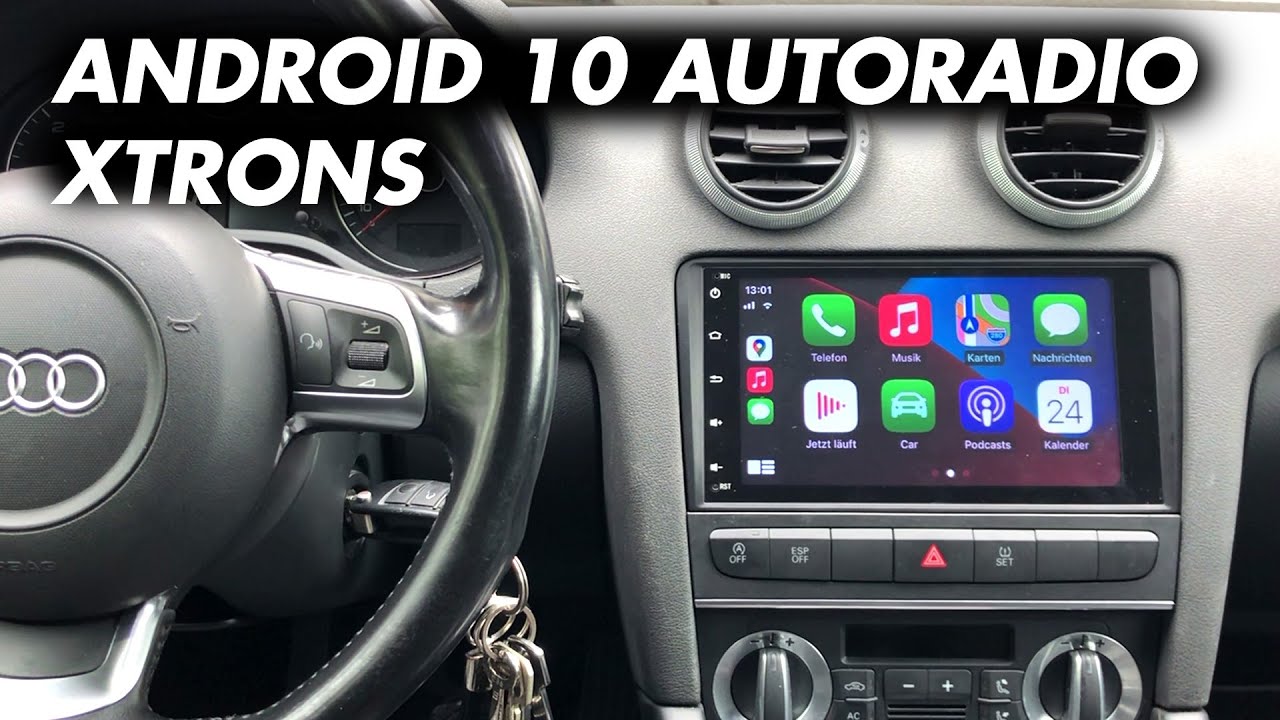 XTRONS ANDROID 10 Autoradio im Audi A3 - Unboxing & Test 