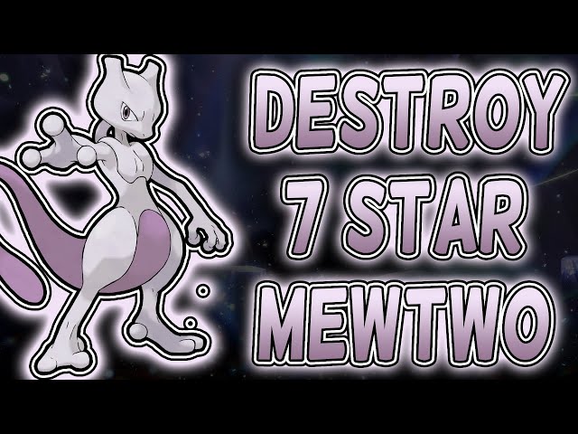 Defeat 7-Star Mewtwo Even Faster! New Pokemon Raid Counters! 