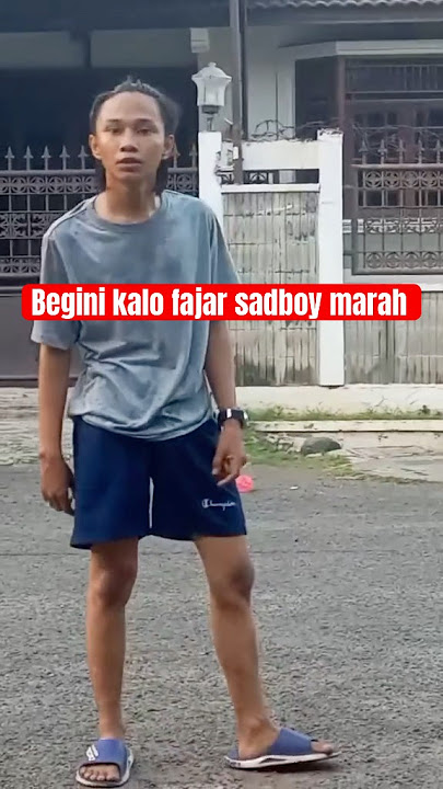 Fajar sadboy marah tapi kocak #fajarsadboy