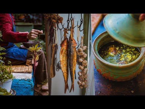باقلا قتوق غذای اصیل شمالی با عطر سیر و شوید
