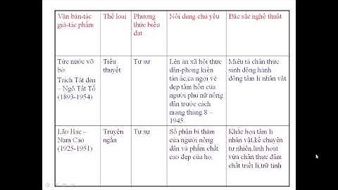 Bài giảng on tập truyện kí việt nam