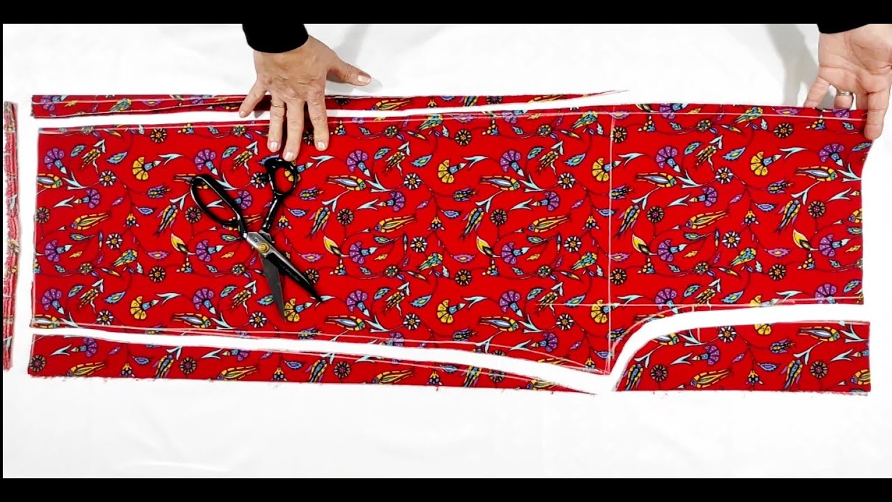 ВСЕ БУДУТ ШИТЬ!! ОЧЕНЬ ПРОСТО!! Раскрой и пошив карманных фланелевых брюк..@ZelisininDikisOdasi