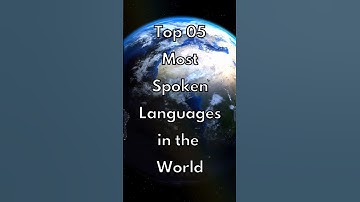 Guessing the Top 05 Most Spoken Languages!! 🌍 #shorts #world #languages #top5 #countries
