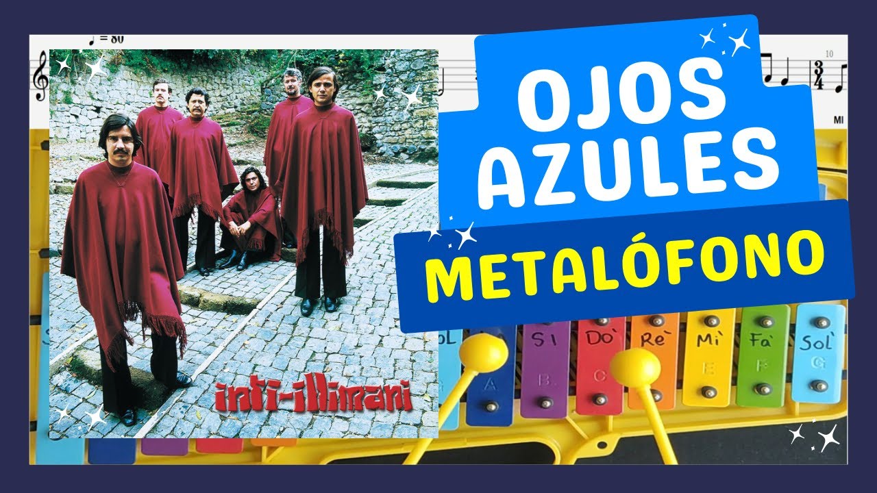 🎵 CÓMO TOCAR OJOS AZULES en Metalófono TUTORIAL 🎼 YouTube