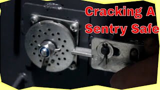 Cracking a Sentry safe combination lock with a borescope