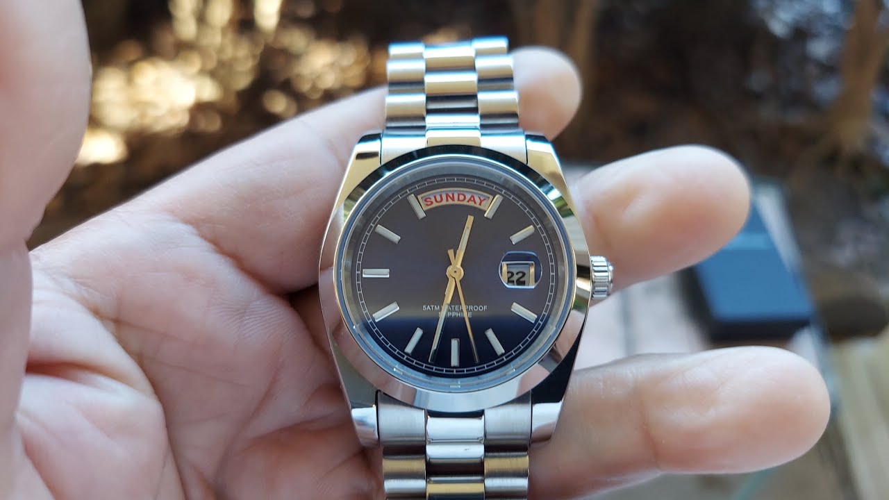 Aimimo Design 36mm Men's Wristwatch ( REVIEW ) - YouTube