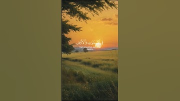 فسبحان الله حين تمسون وحين تصبحون تلاوة جميلة 😴 #المصحف #quran #راحة_نفسية #اكسبلور