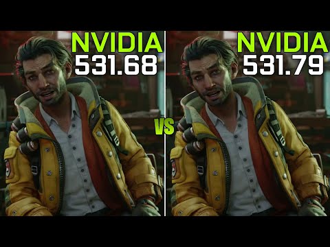 Nvidia Drivers (531.68 vs 531.79) Test in 5 Games RTX 3060Ti - Comparison Test