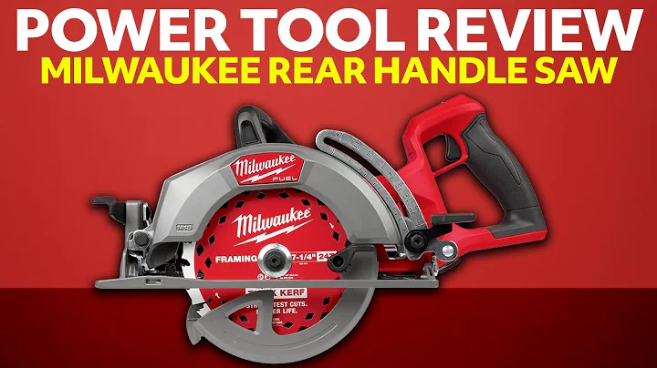 NEW Milwaukee M18 Fuel Rear Handle Circular Saw!