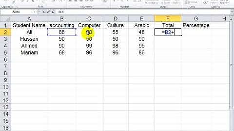 ICDL - Module 4 - Using Spreadsheets - Microsoft Excel 2010 - Video 1
