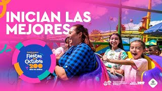 Inauguración de las Mejores Fiestas de Octubre