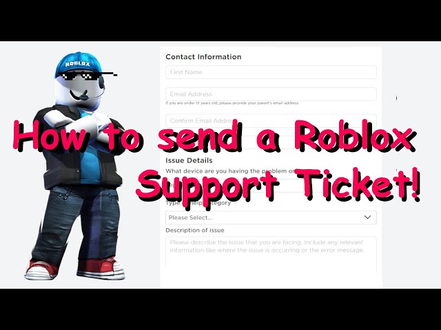 ✓ Roblox Support Real Human Response Ticket Example 🔴 