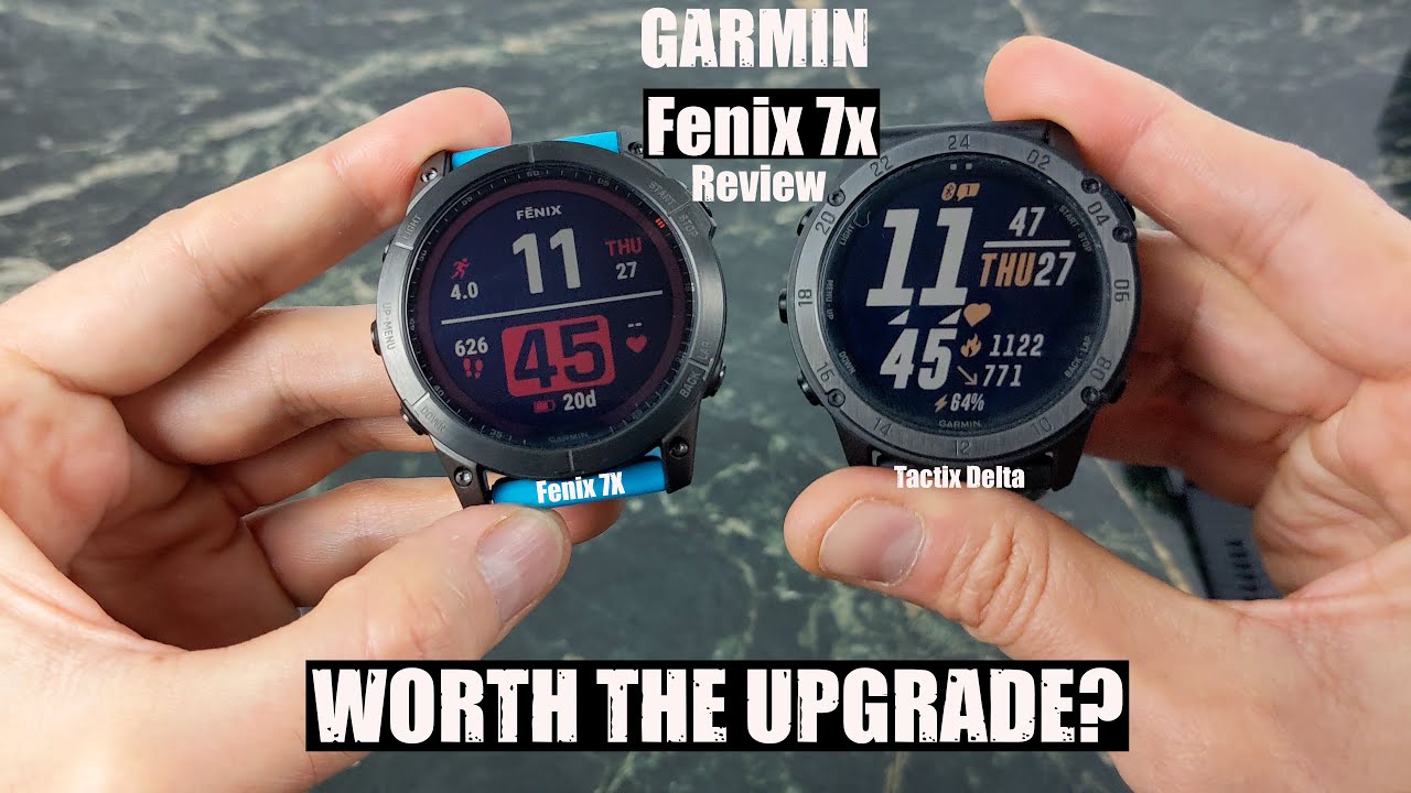 Garmin Fenix 7X Sapphire Solar Multisport GPS Touchscreen Smartwatch,  Carbon Gray DLC Titanium with Black Band with Wearable4U White EarBuds  Bundle 