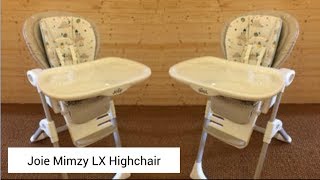 joie high chair mimzy 2 in 1