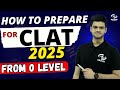 How to start clat preparation ? clat 2025 preparation at home | Abhyuday Pandey #clat #exam