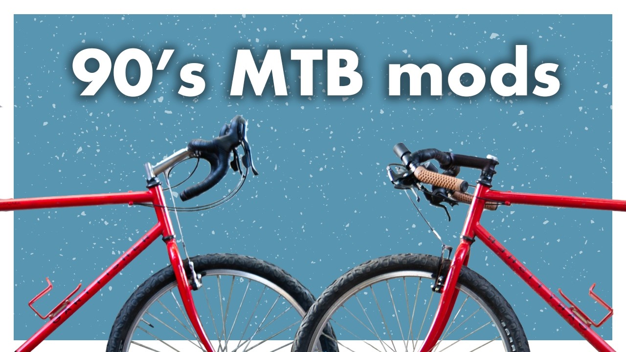 Этот горный велосипед быстрее гравийного.