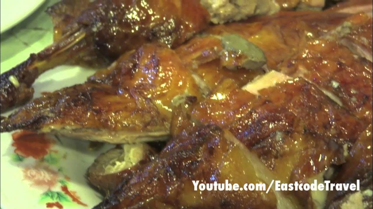Golden Duck Restaurant Chinese Roast duck Yangon Myanmar YouTube