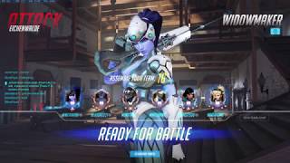 Overwatch Ranked | toxic kid goes angry and trolls because i took his Widow