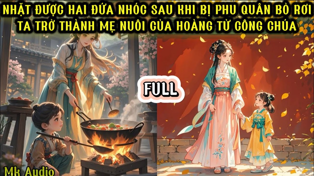 NHẶT ĐƯỢC HAI ĐỨA NHÓC TỲ SAU KHI BỊ PHU QUÂN RUỒNG BỎ - TA TRỞ THÀNH MẸ NUÔI CỦA CÔNG CHÚA HOÀNG TỬ