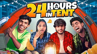 24 Hours Tent Challenge 🏕️⚔️ One Player Gets Eliminated In Each Round ❌ #nrfm #24hours #challenge