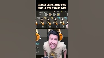 Thumbnail of Teori Gacha Windah Demi Smash Petir Berujung Sad #thespike #shorts