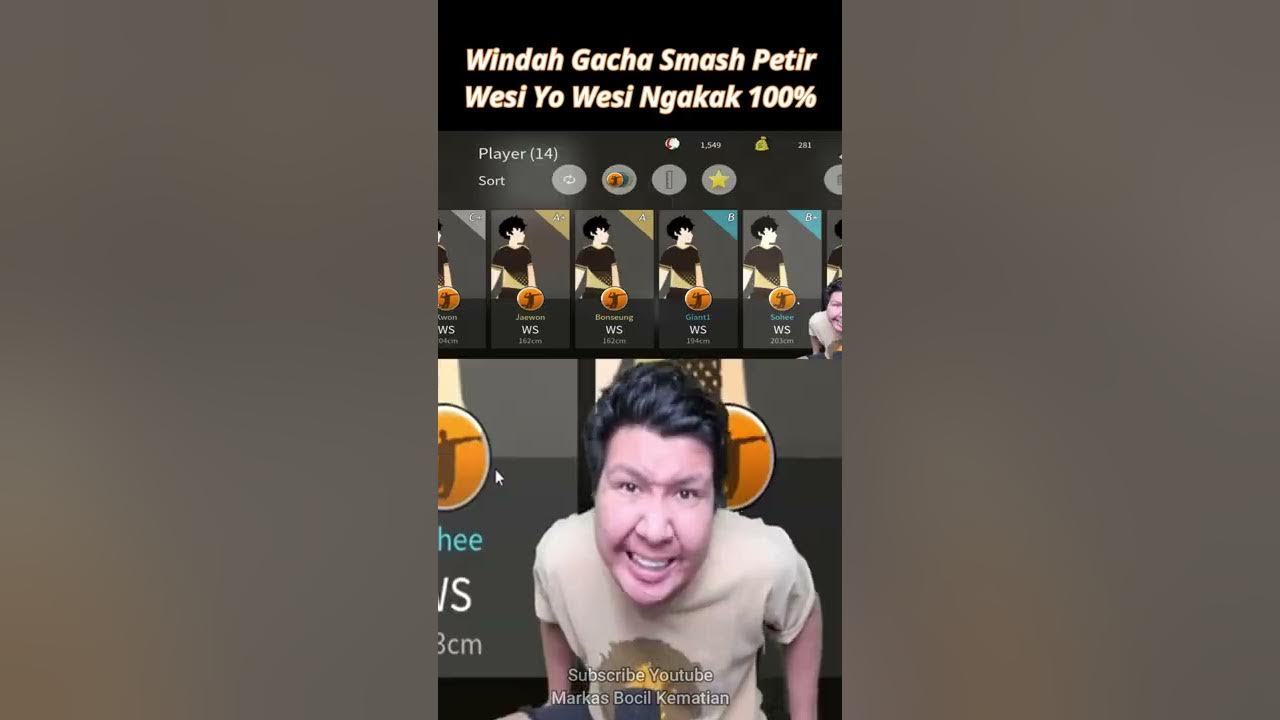 Teori Gacha Windah Demi Smash Petir Berujung Sad #thespike #shorts