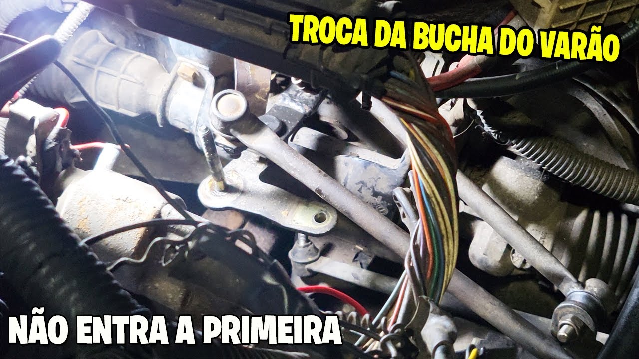 FIAT UNO MILLE NÃO ENTRA PRIMEIRA E NEM A MARCHA RÉ, COMO TROCAR A BUCHA DO VARÃO