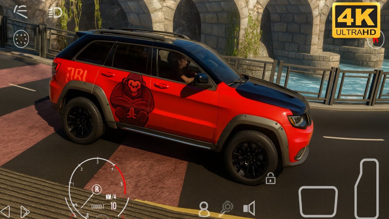 Jeep Grand Cherokee WK2| 4K Ultra Graphics Parking Multiplayer 2 Gameplay 
