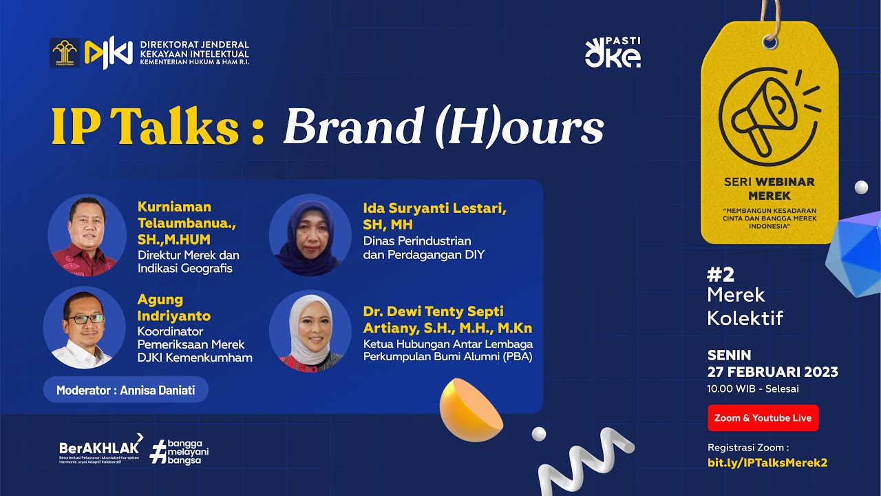 IP TALKS : Brand (H)our | #2 Merek Kolektif