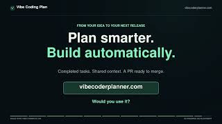 Details I Built an AI Tool That Plans Your Project, Writes Code & Opens a GitHub PR Automatically #ai Update