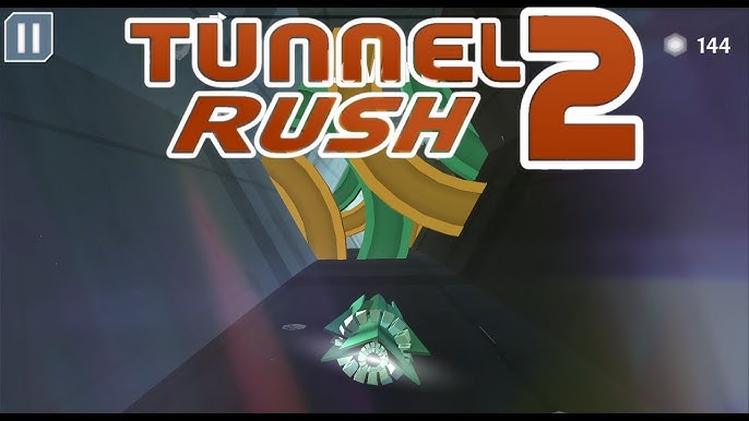 TUNNEL RUSH [Gameplay, Walkthrough] 