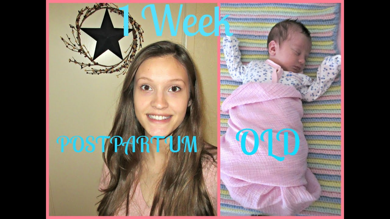 Lyla's 1 Week Update | 1 Week Postpartum - YouTube