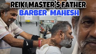 Intense Head massage , Neck crack for Relief Neck Pain by Old School Indian Barber MAHESH