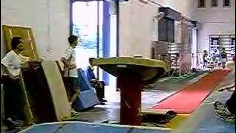 handspring front salto on Vault