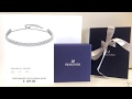 Swarovski SUBTLE BRACELET, WHITE, RHODIUM PLATED unboxing