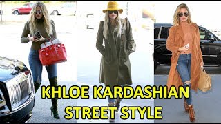 Khloe Kardashian Street Style 2017 for Tristan Thompson