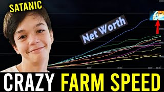 No one can catch up with SATANIC's FARM SPEED.. - 1000 GPM Naga Siren!