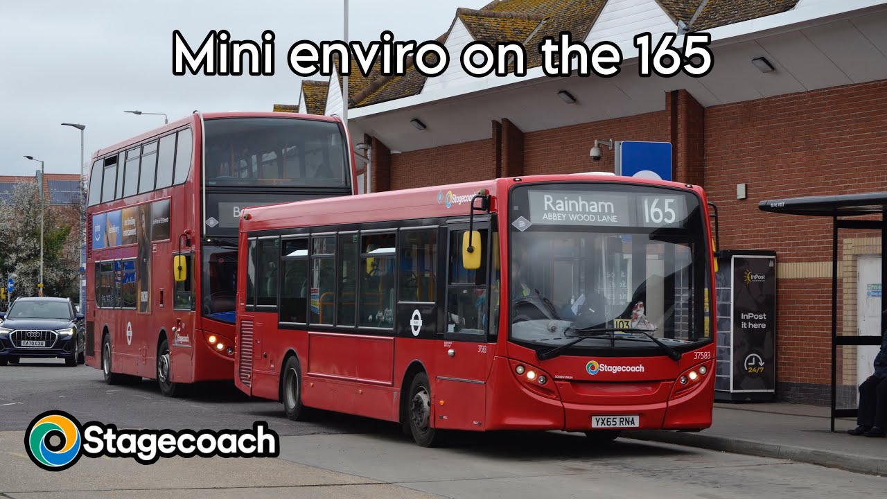 Uncommon | Journey on TfL Route 165 | Stagecoach London 37583 - YX65RNA ...
