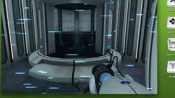 Portal running on Mac OS X [Intel Cider]