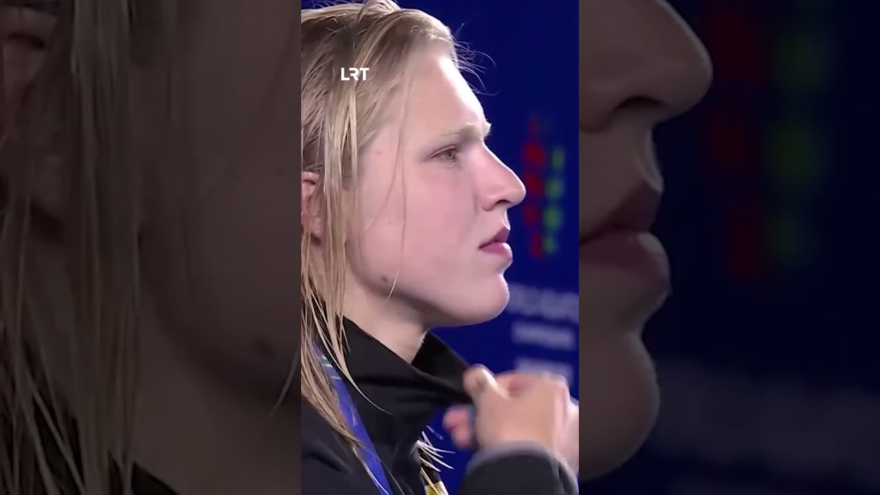 Jautri Akimirka R Tai Meilutytei Teiktas Aukso Medalis