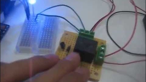 Lập trình vi điều khiển-Phần 15-Tạo mạch rơle đóng ngắt cho Arduino- Arduino Bluetooth 3