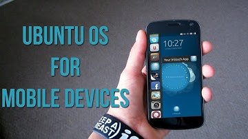 Ubuntu OS for Mobile Phones First Look!