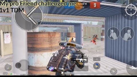 My Pro friend challenged me and then this happened! 1v1 TDM