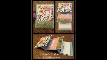 Triple Accordion Fold Card!