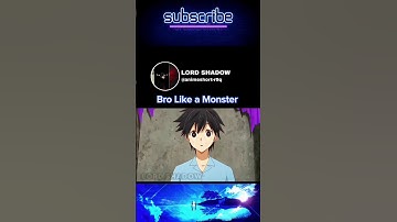 Everyone shocked see His Black Aura 😲 | Apocalypse Bringer Mynoghra #anime #animeedit #shorts