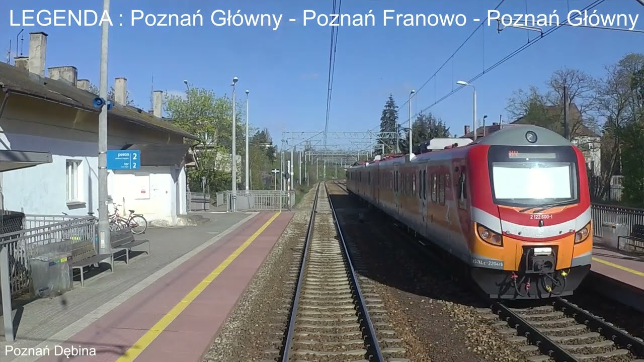 LEGENDA : Poznań Główny - Franowo PFD - Główny #turkol